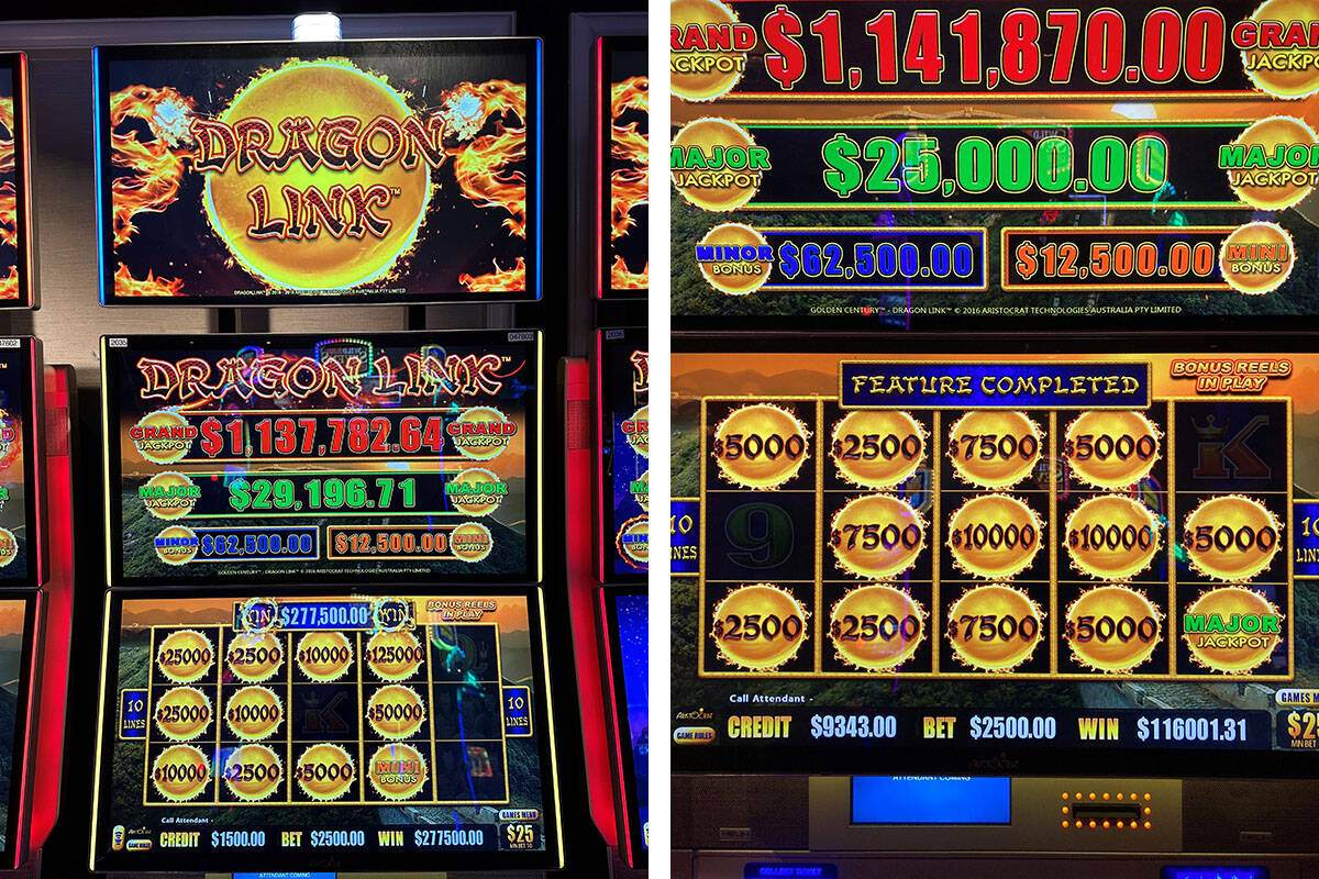 $2,072,831 from 10 slots jackpots hit at Caesars Palace | Casinos ...