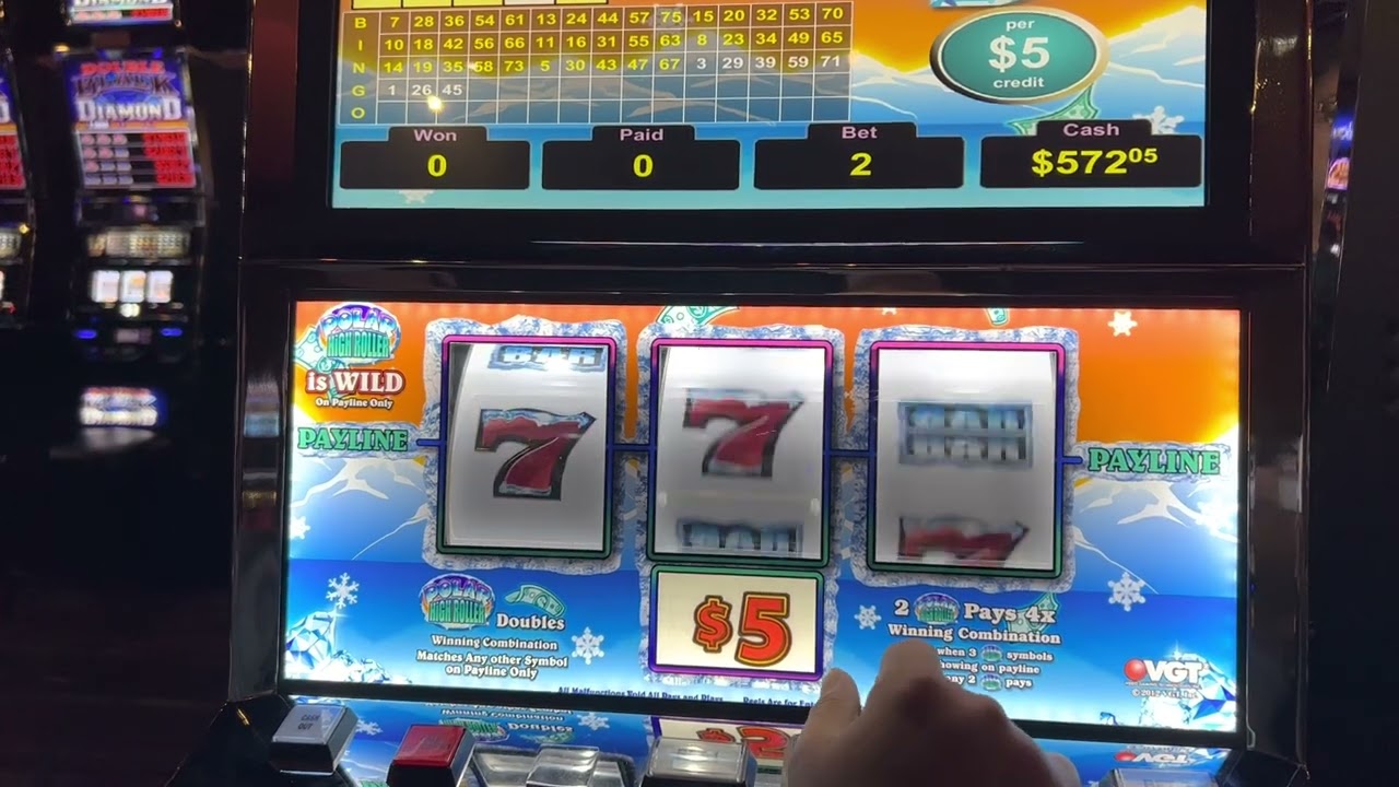 Polar High Roller slot machine - YouTube