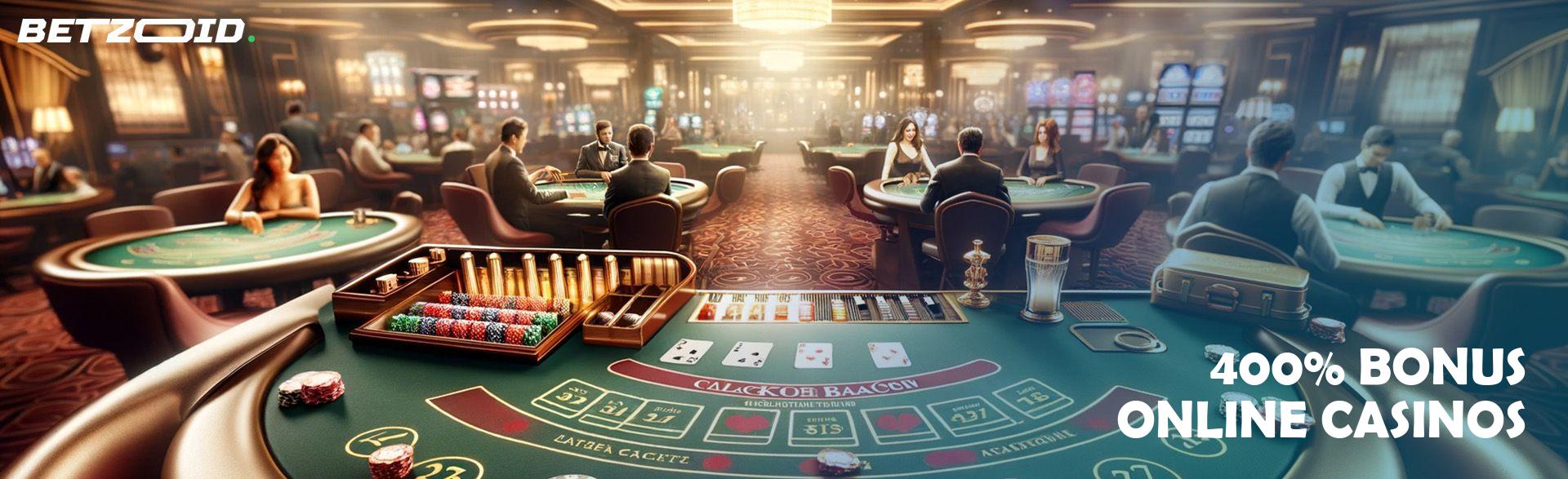 400% Bonus Online Casinos in the USA (February 2025) | Best Deals for ...
