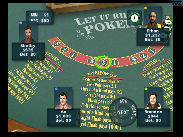 High Rollers Casino for Microsoft Xbox - The Video Games Museum