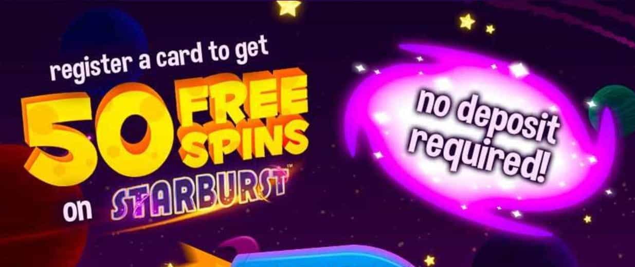 Introducing Space Wins’ 50 Free Spins on Starburst No Deposit Bonus