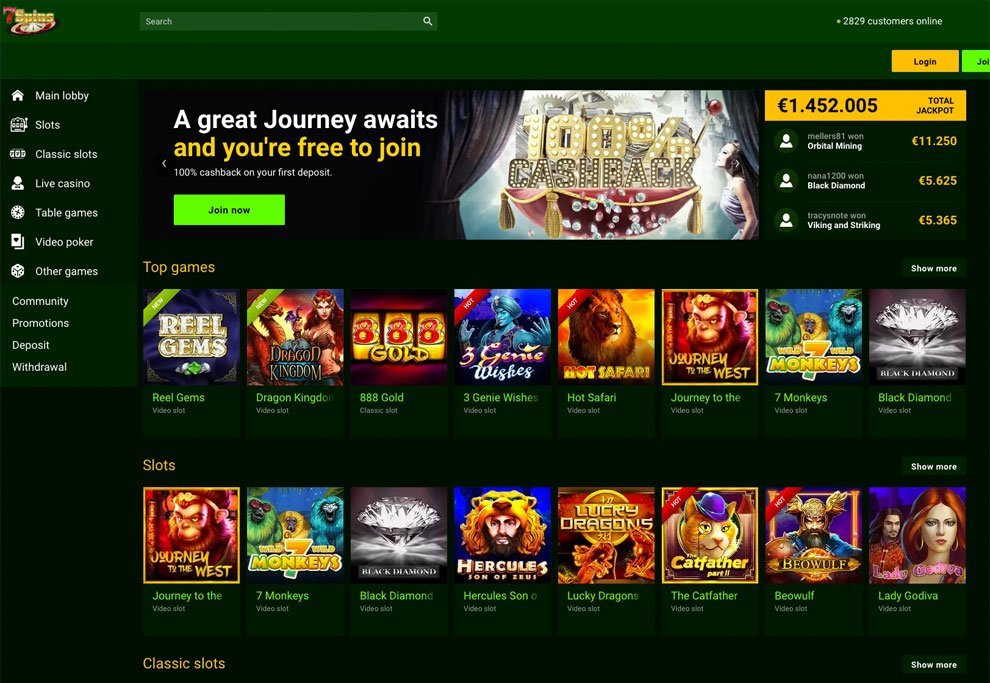 7 Spins Casino review and 🤑 bonuses!