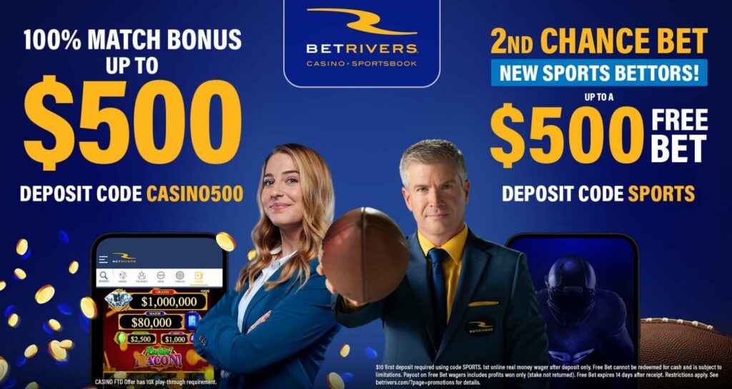 BetRivers Promo Code NJ/2023 - Use NJBRV Get Bonus $500 - NJ BET