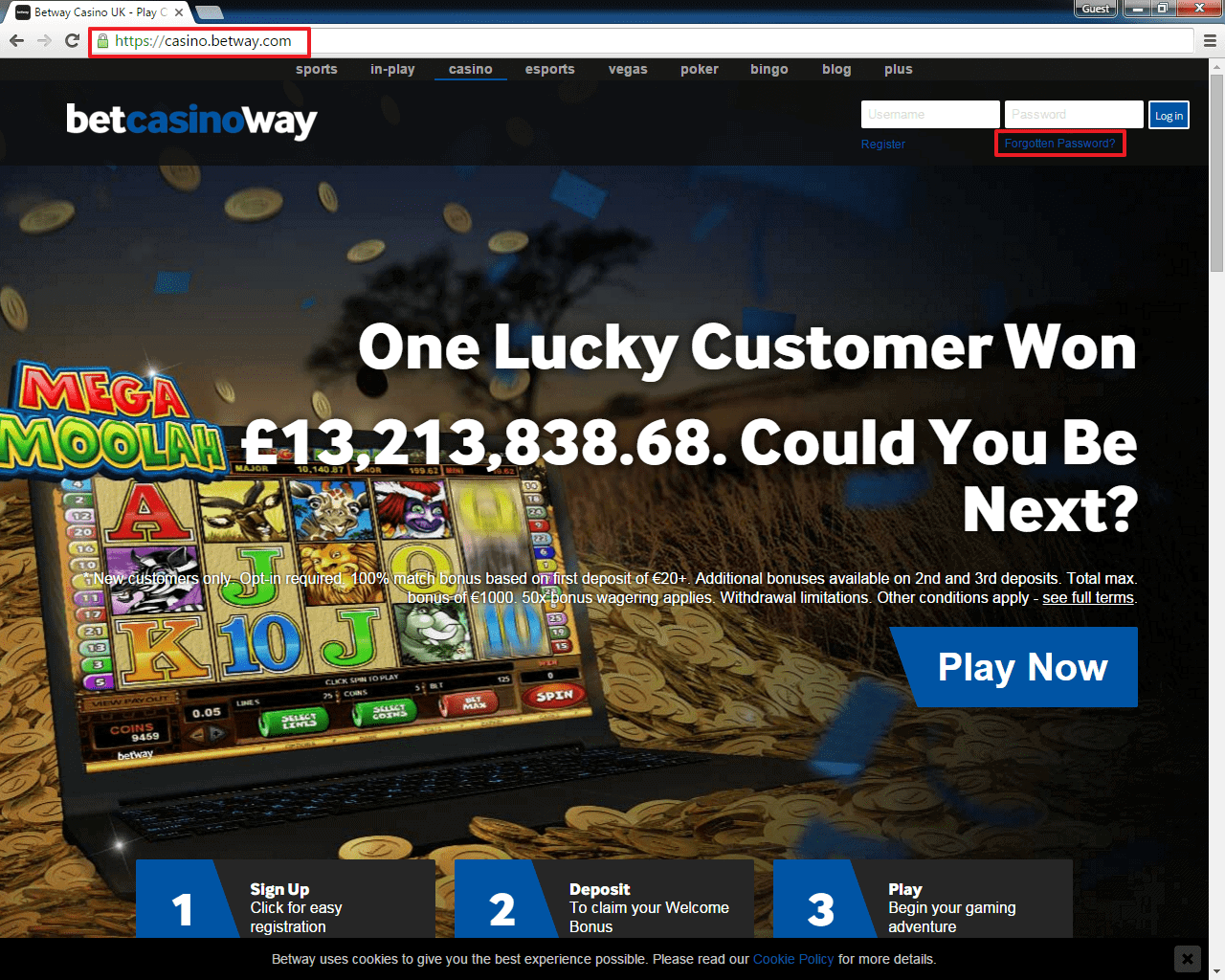 Betway Casino Login | casinologin