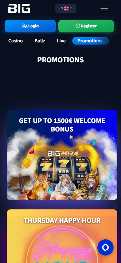 top Big Boost Casino registration bonus offer
