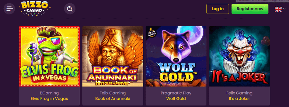 Bizzo Casino in Australia: Get Up to AU$5,000 + 175 Free Spins