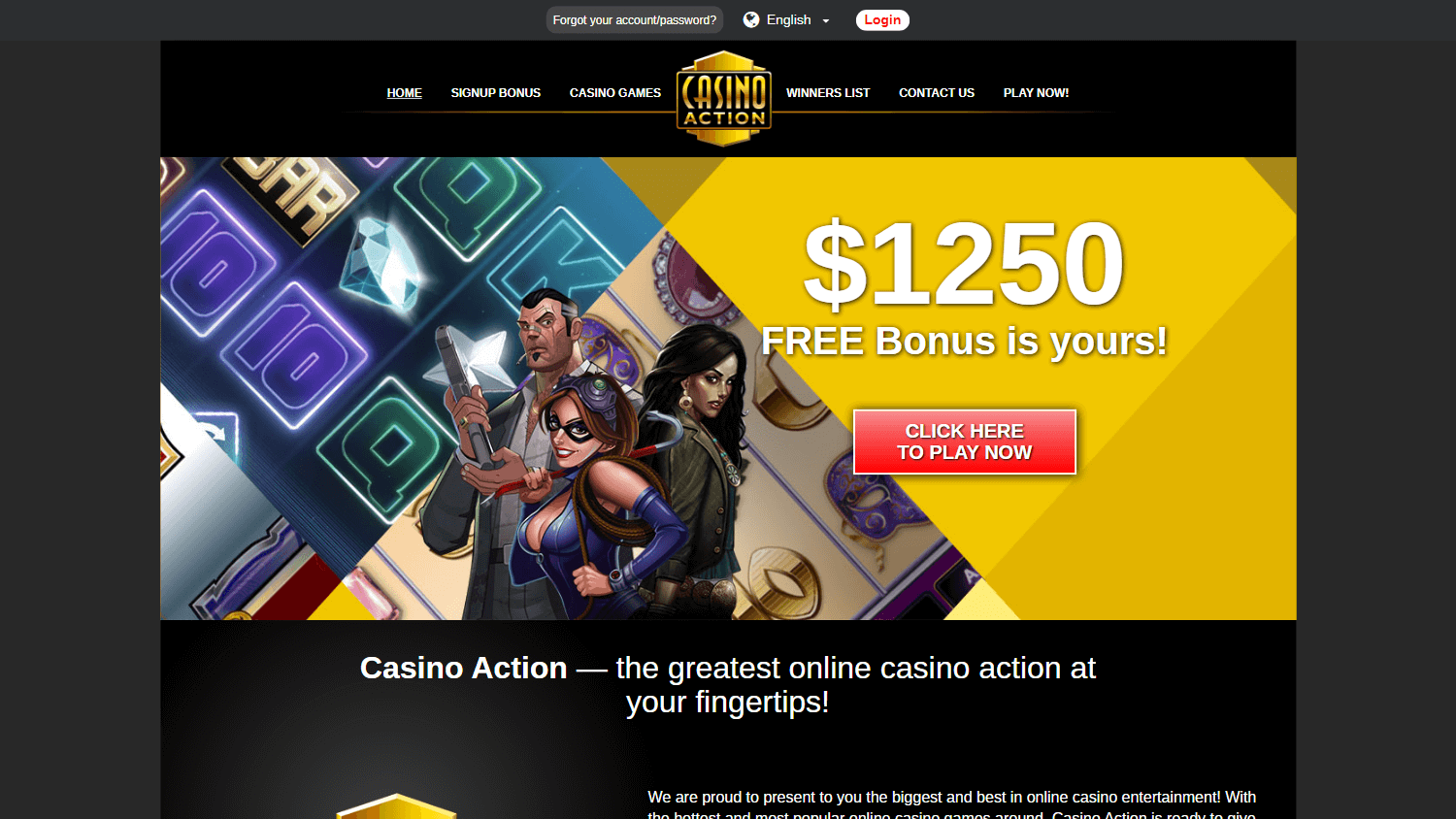 Casino Action Review – Expert & Player Ratings [2025]