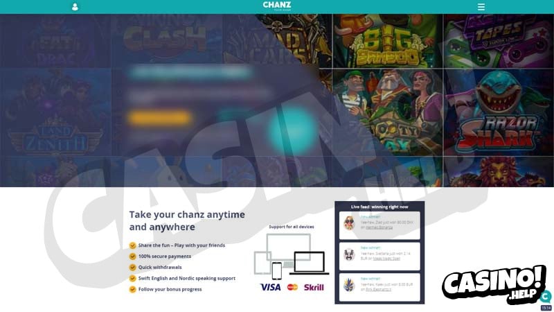 dernier Chanz Casino bonus de premier dépôt en France