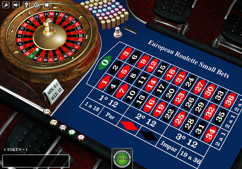 European Roulette Small Bets