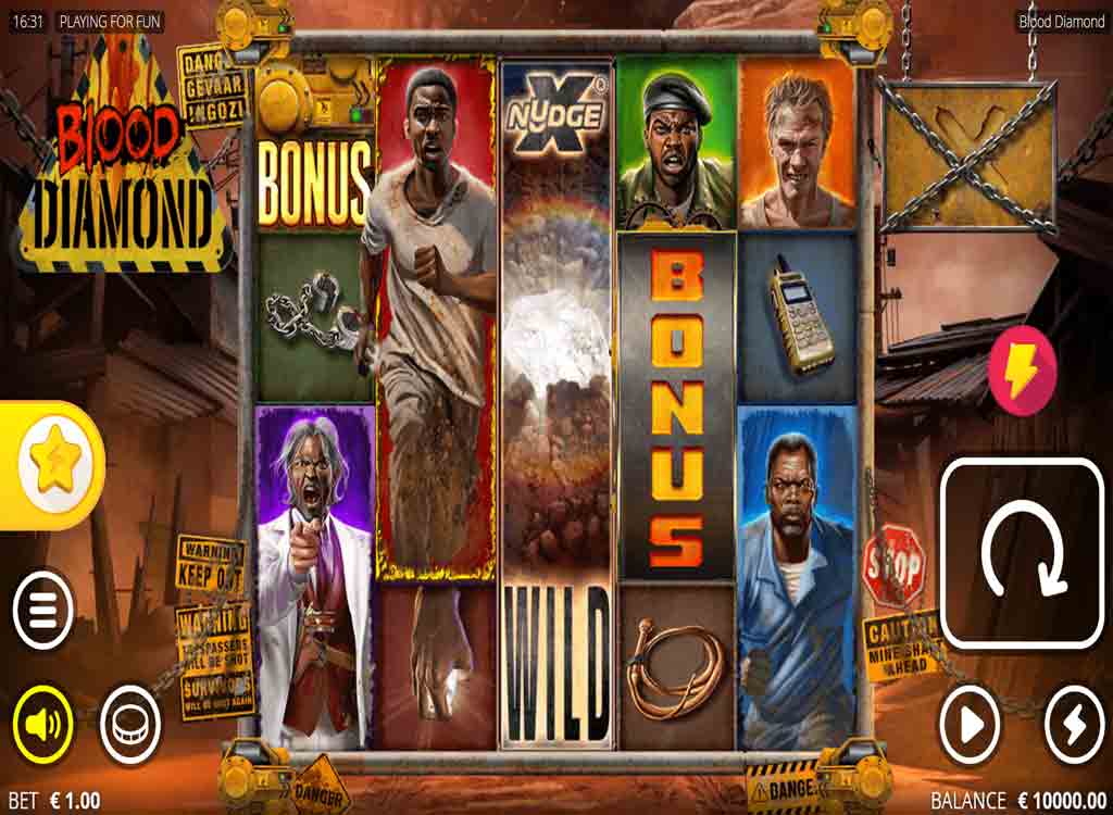 Machine à sous Blood Diamond de Nolimit City - Jeux Gratuits de Casino