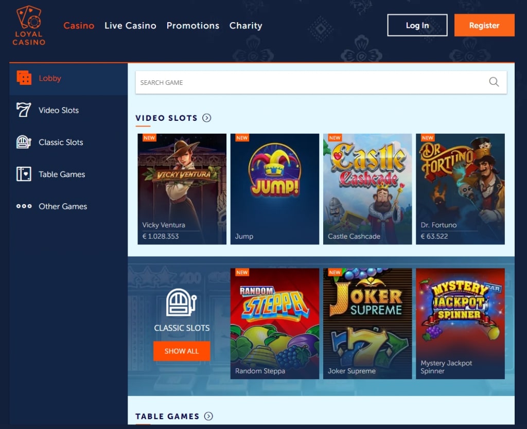Loyal Casino Review 2022 - Get No Deposit Bonus & Free Spins