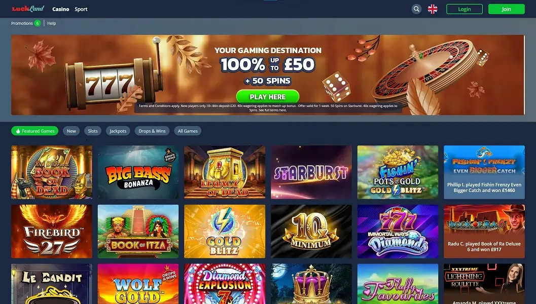 LuckLand Casino: A Trusted and Licensed Online Casino