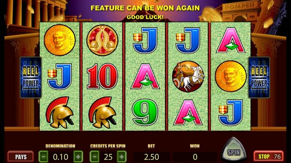 Pompeii Slot 2021 Review - Free + Real Money Play