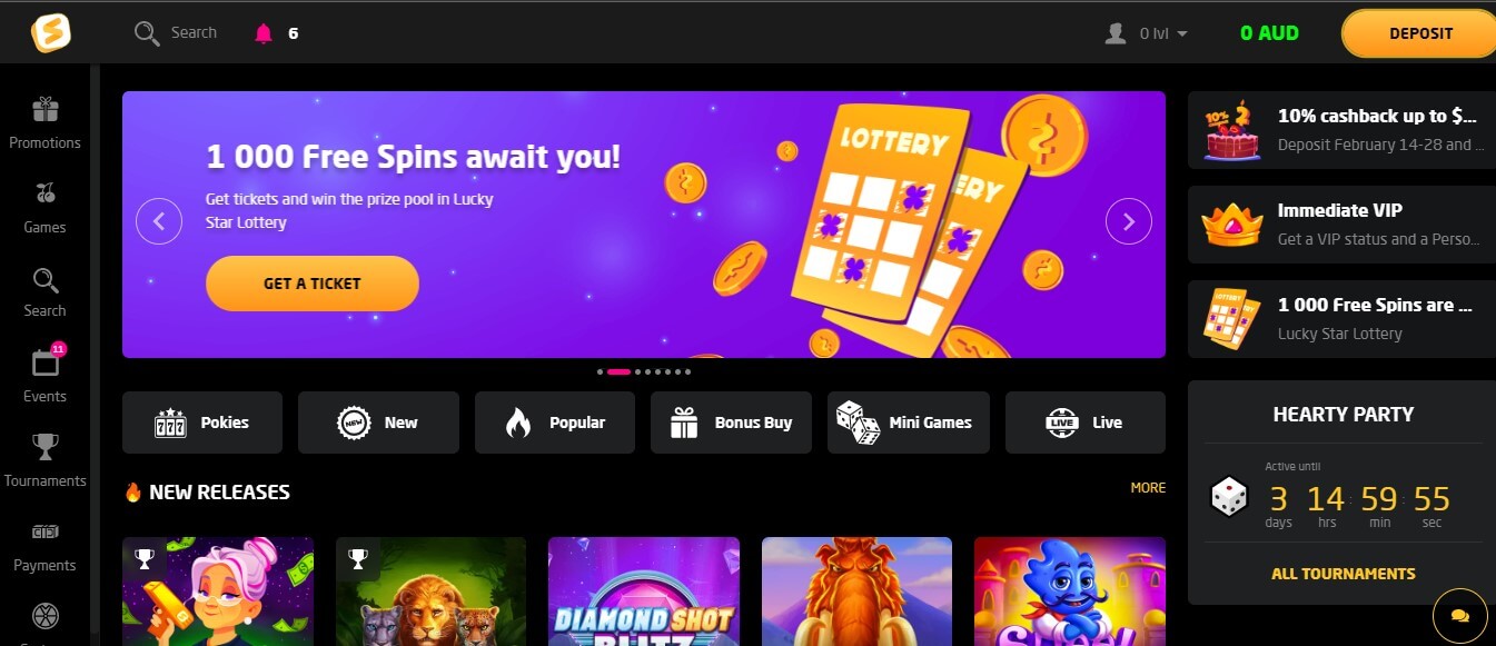 Stay Casino No Deposit Bonus Code & Coupons ᐈ 400% Up To AU $5,000 ...