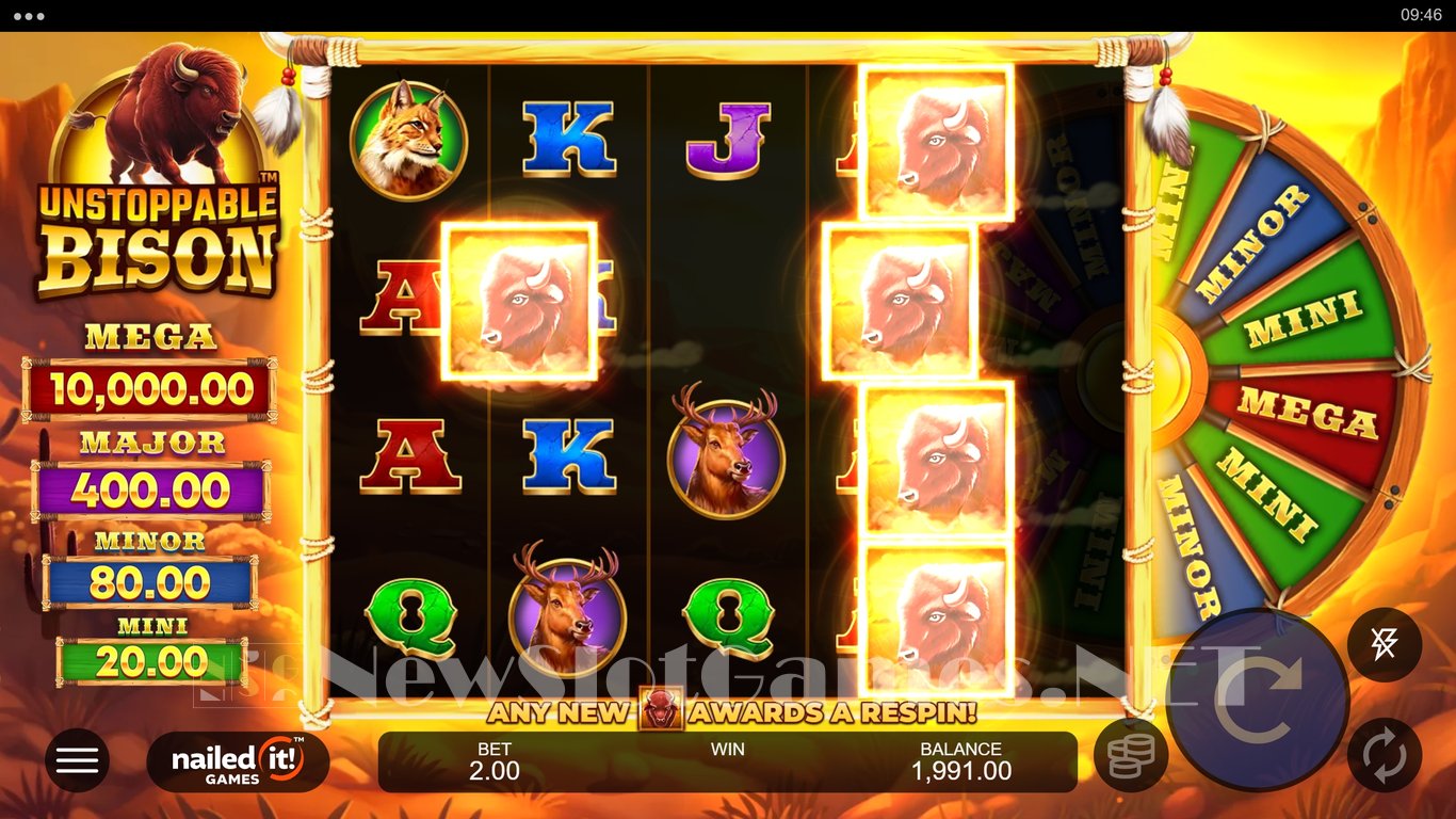 Unstoppable Bison Slot Review & Demo by Microgaming - Play Free Online